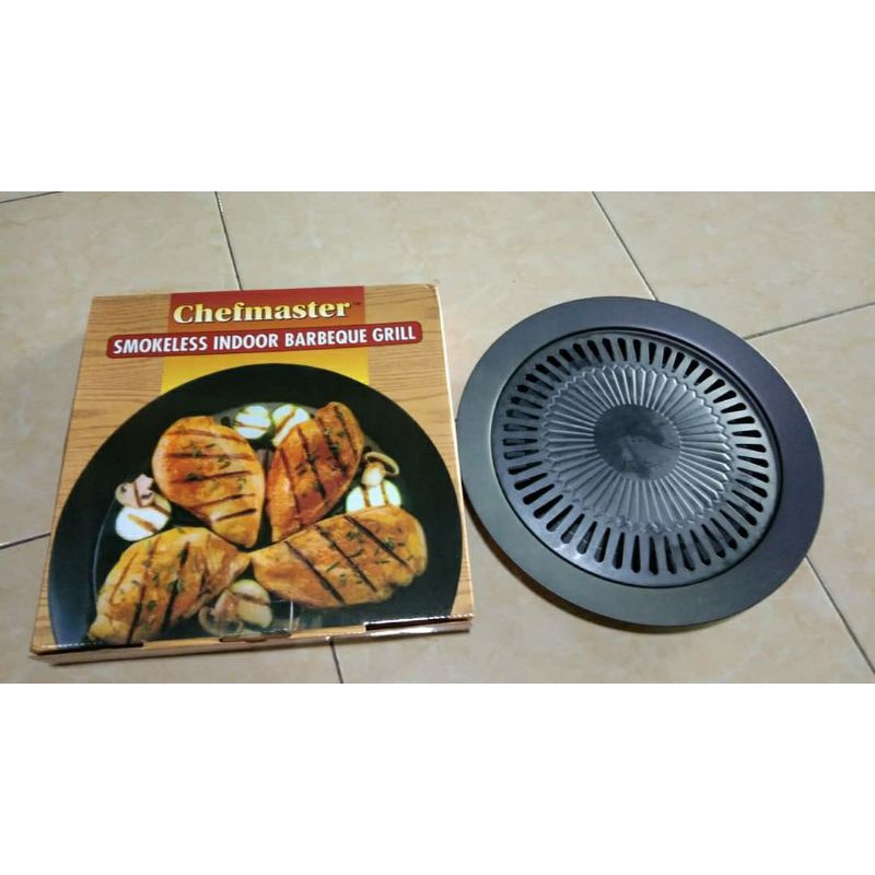 BBQ GRILL PAN BULAT / WAJAN TEFLON