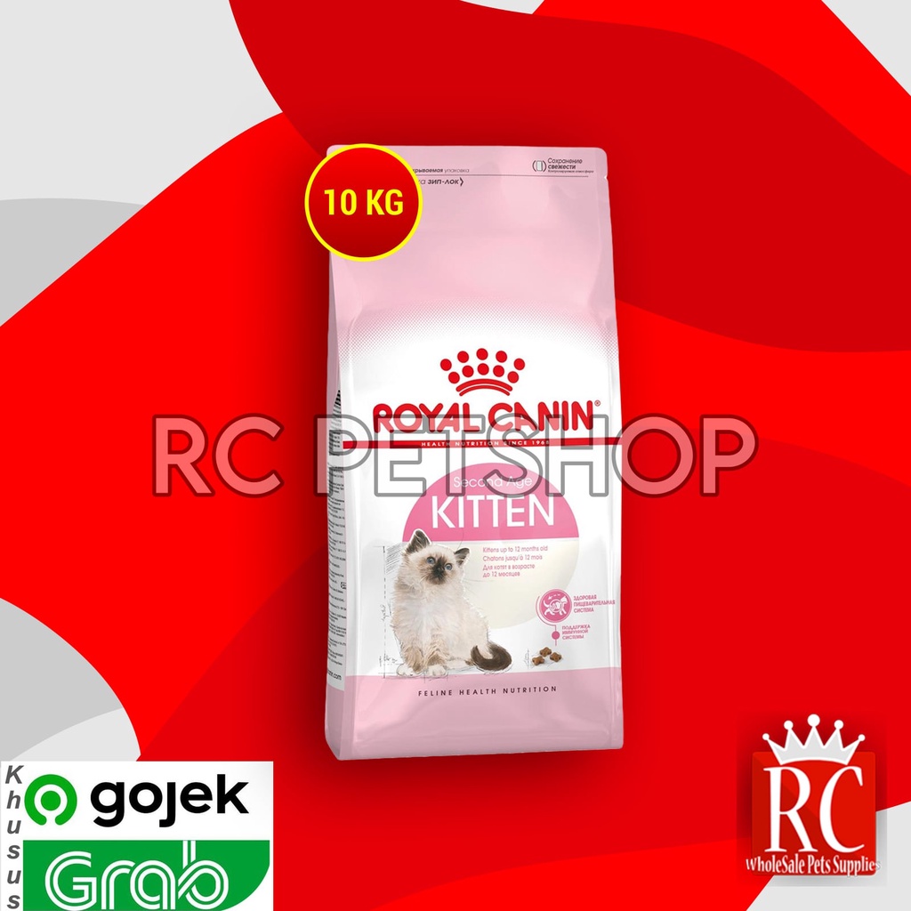 [GOSEND] Cat Food / Makanan Kucing Royal Canin Kitten 36 10 Kg