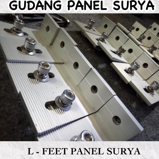Mounting Solar Pv / Solar Module / Panel Surya - L Feet