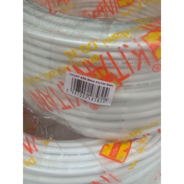 Kabel Listrik Serabut KITANI NYLHY 2x0.5