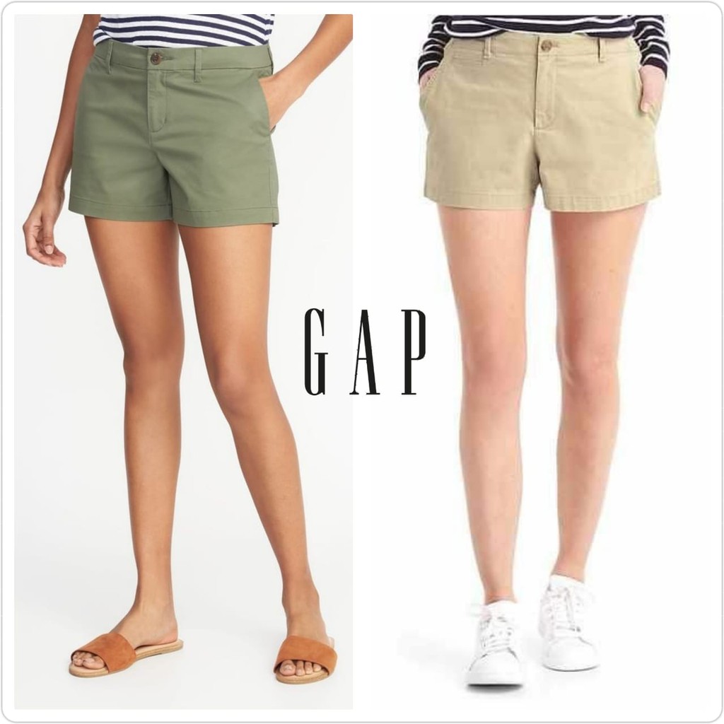 1477 GAP Girlfriend Chino Short (Size 4 ,6 ,8 ,10) Shopee Indonesia
