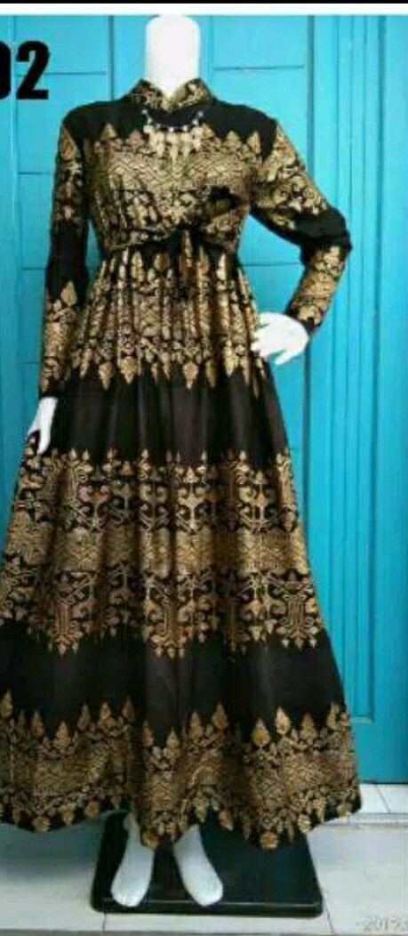 Gamis Batik Manggar, Padi,sekar,cantik,kubis,kipas,daun,kupu,nadine,gendis,kawung,termurah