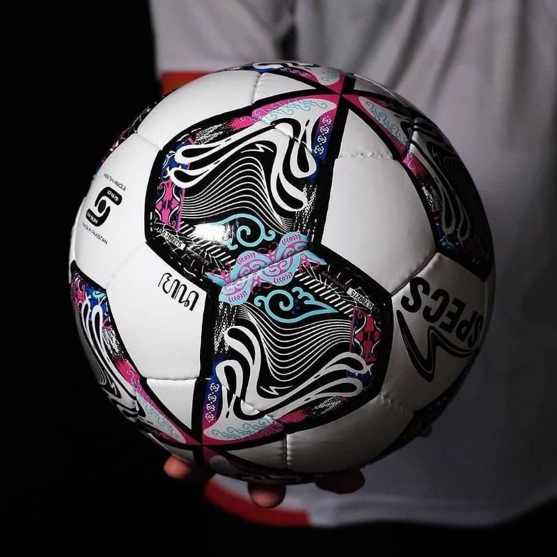 Specs Illuzion II Mada FB Competition Ball - White/Cyan