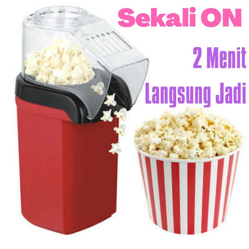 Minijoy Popcorn Maker Mini Mesin Pembuat Popcorn Tanpa Minyak