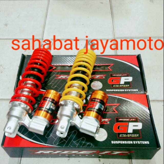Shock Belakang Ride-it GP999 330MM Vario125 Vario150 ScopyFi BeatFi VarioFi