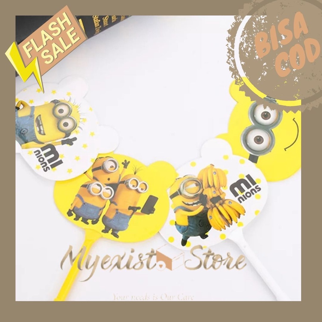 

Pulpen Pena kipas minion BOLPOINT BALLPOINT PENA PEN GEL KARAKTER SEKOLAH PENA -IVN169