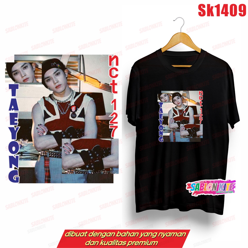 MURAH!!! KAOS NCT 127 MEMBER SK1409 JAEHYUN MARK TAELIL HAECHAN JOHNNY JUNGWO TAEYONG YUTA