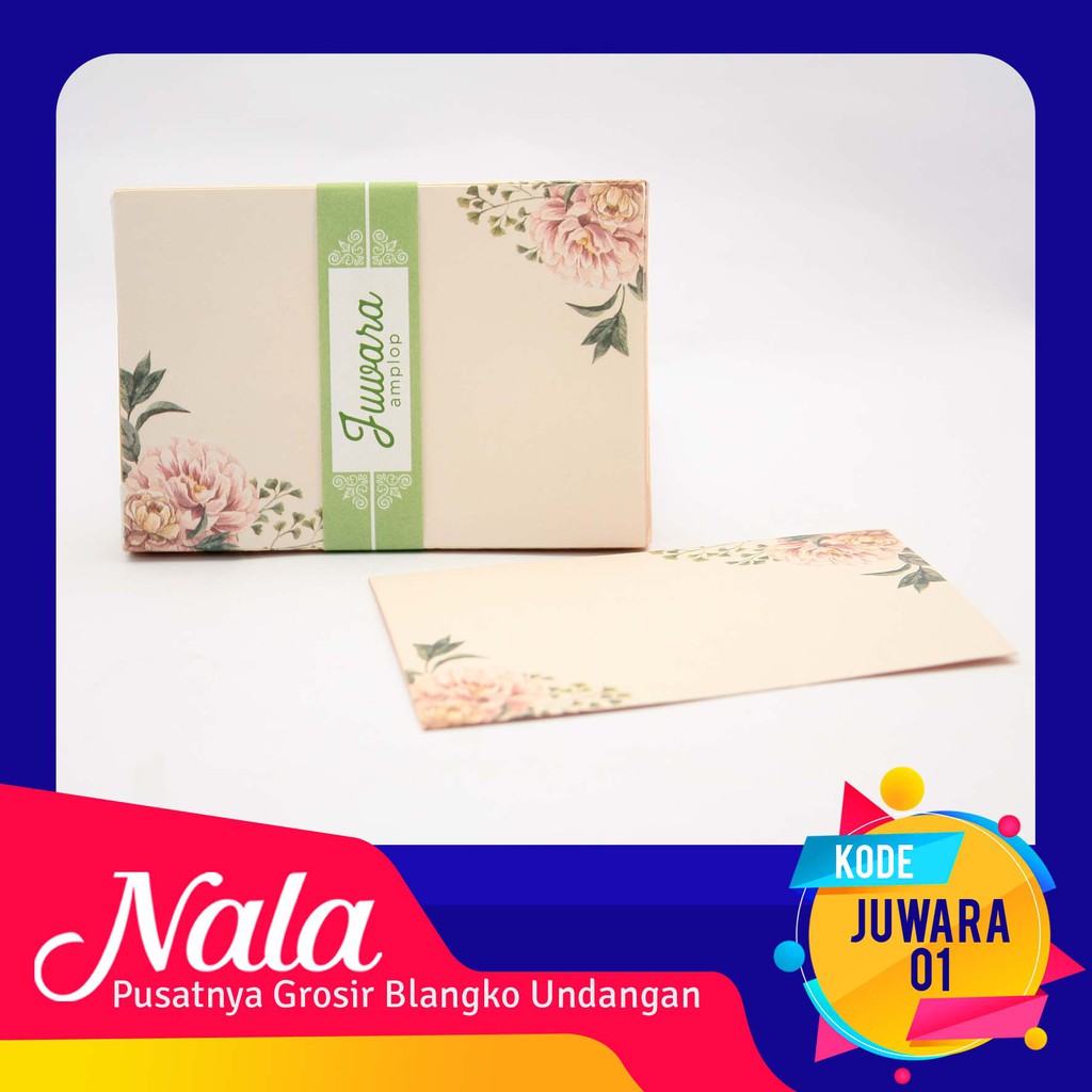 

Amplop Juwara 01 Isi 50 Lembar Harga Murah
