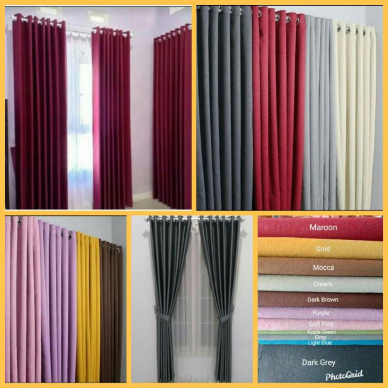 gorden jendela gorden blackout gorden pintu gorden pintu