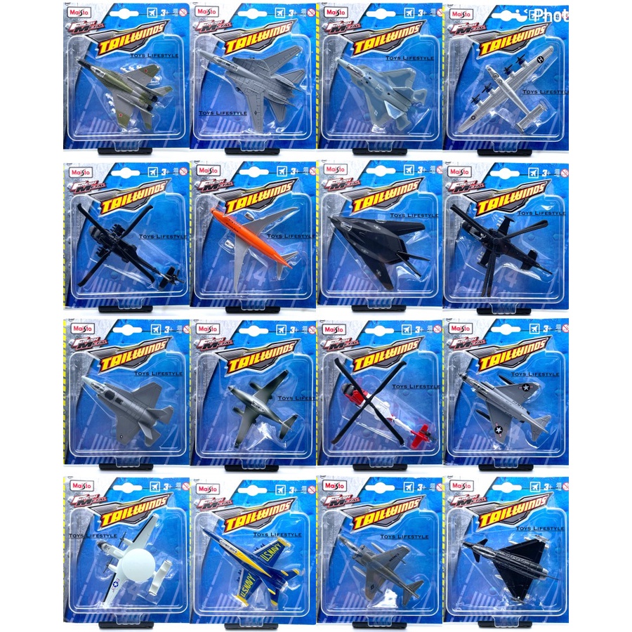 Maisto Jet Airplane Helicopter Diecast US Army Marine Air Force