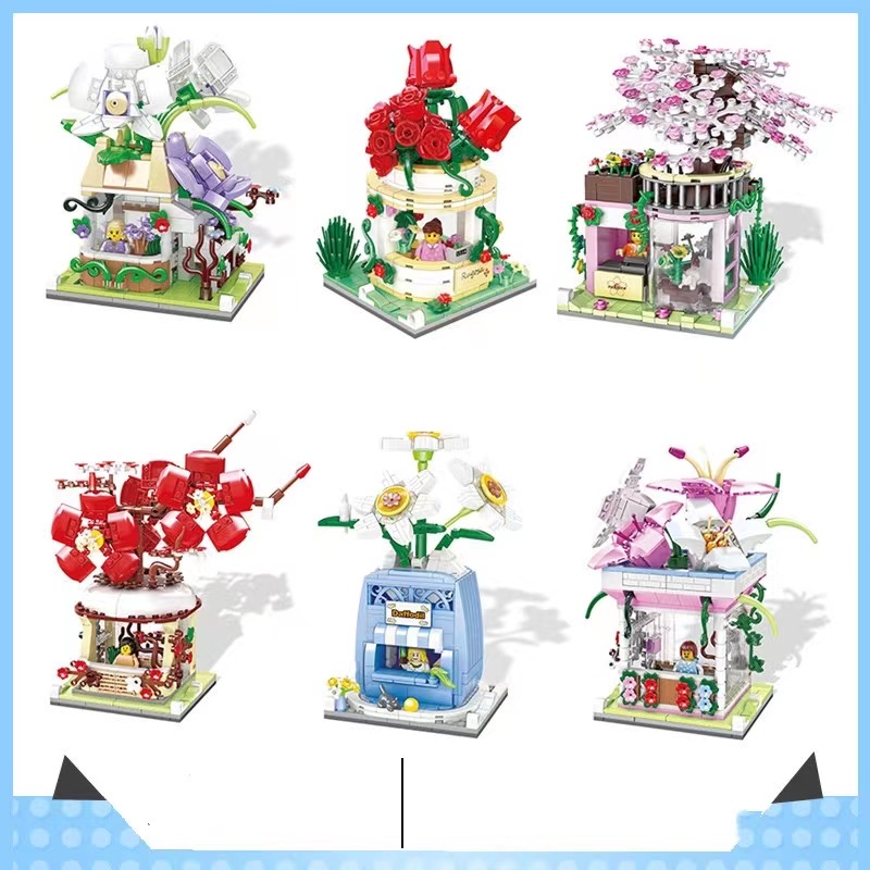 Ornamen Bunga Mawar Anggrek Cherry Blossom Untuk Dekorasi