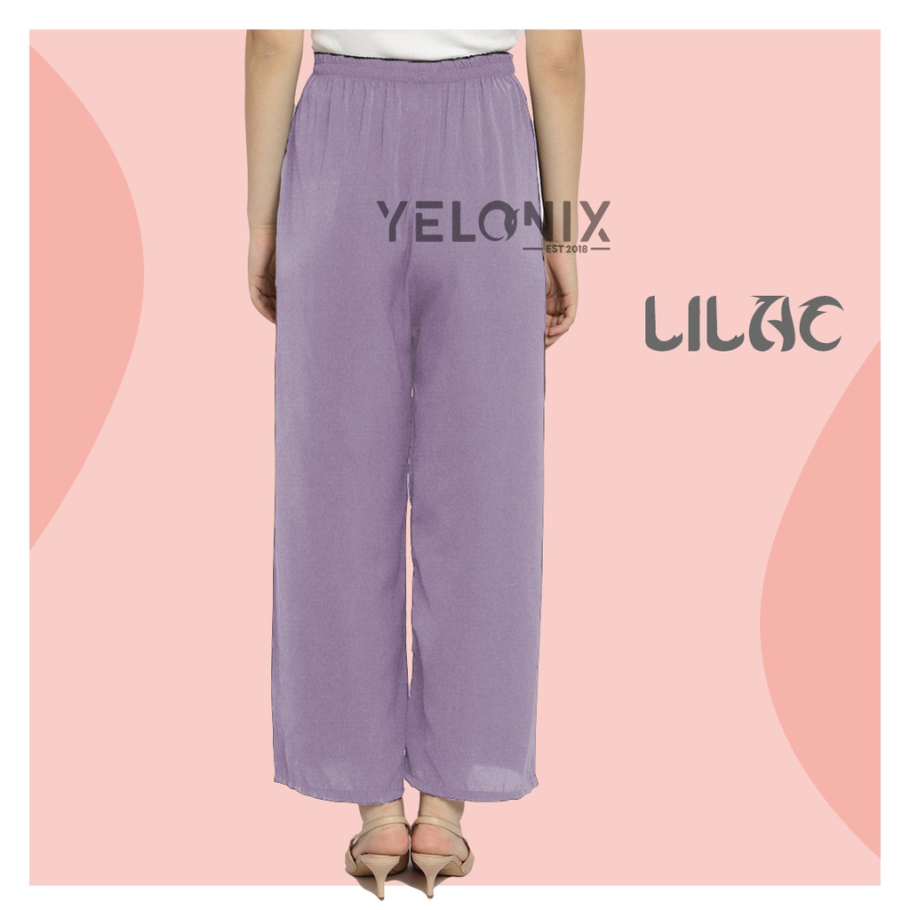 CELANA PANJANG NAOMI KULOT RIBON TALI WOLFIS COLLOTES RIBBON - YELONIX