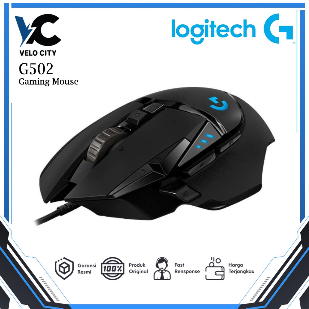 Logitech G502 HERO High Performance Gaming Mouse Original