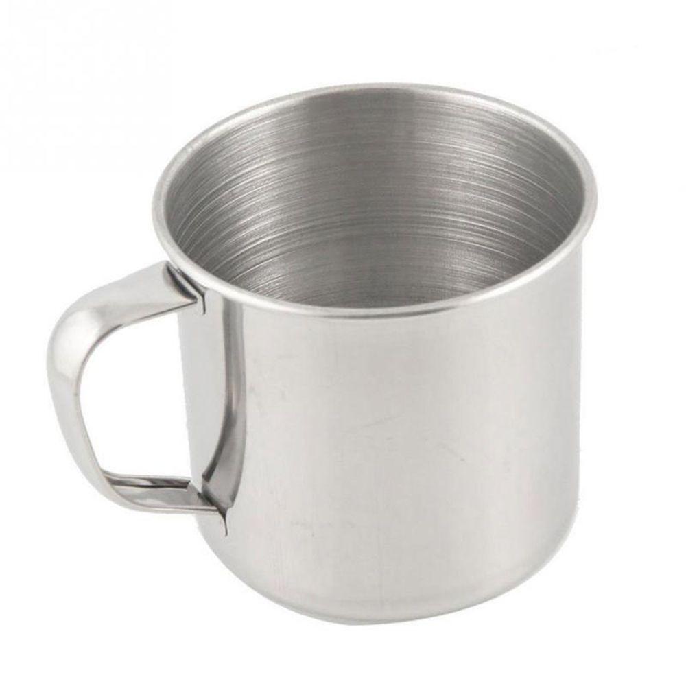 Populer Mug Kopi 200ml Mini Travel Metal Stainless Steel