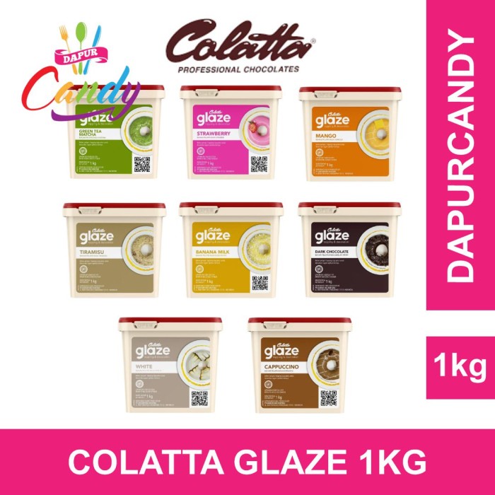 

DapurCandy - COLATTA GLAZE 1KG COLATTA DONUT 1KG