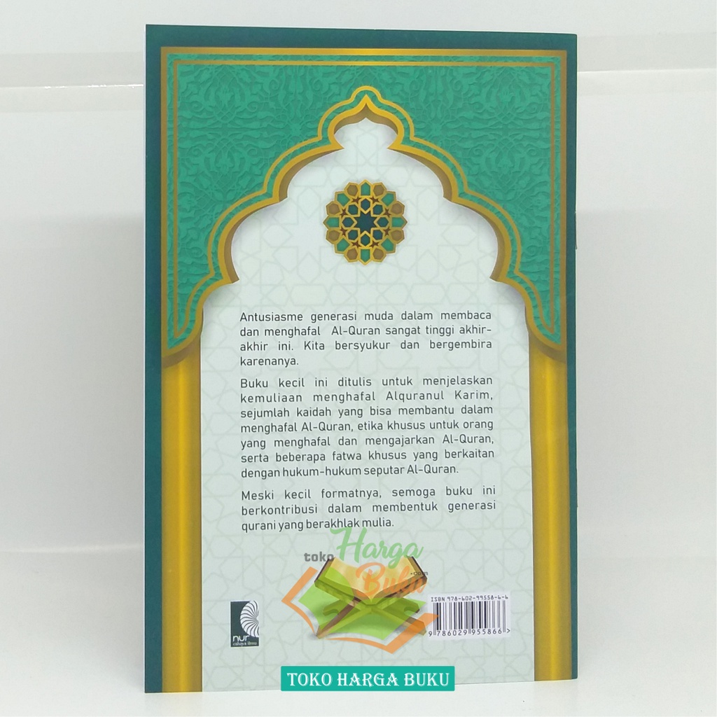 Adab Penghafal dan Pengajar Al-Qur'an Karya Syaikh Ahmad Al-Mishri Penerbit Nur Cahaya Ilmu