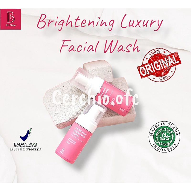 BG SKIN Beauty Glow Brightening Luxury Facial wash