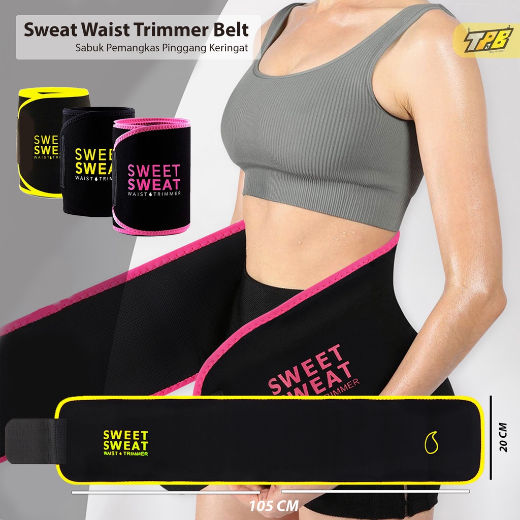 Korset Sweet Sweat Waist Trimmer Belt Sabuk Pria Wanita Corset Pembakar Lemak Pengecil Pelangsing Perut Sabuk Pinggang Olahraga Fitness Gym Slimming Waist Shopee Indonesia