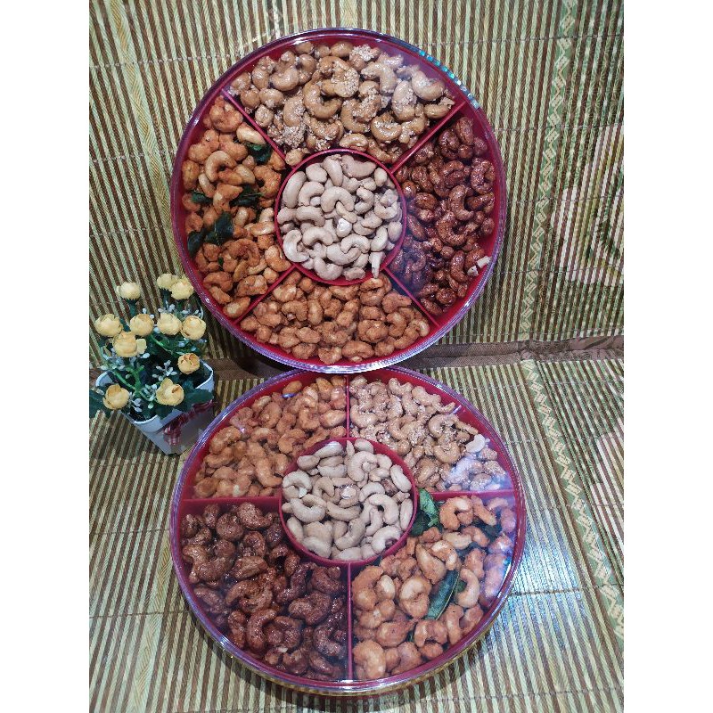 

Termurah!!! Kacang mede tray 5 rasa