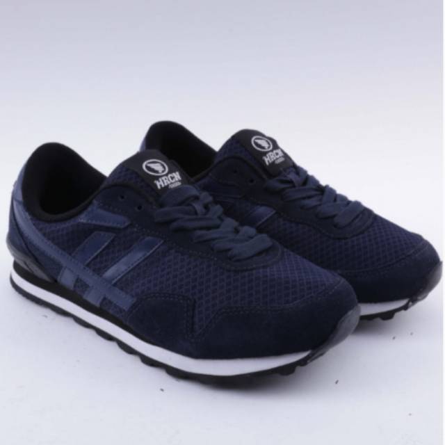 HRCN COMBAD Men Shoes Sepatu Sneaker Kets Pria - H 5305 Sepatu Pria HRCN Pria Hitam