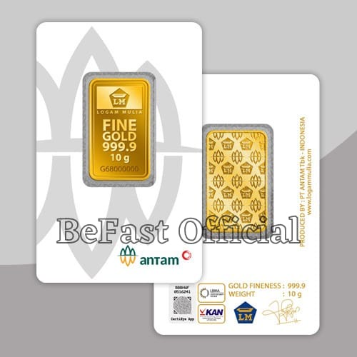 ZEN - LM LOGAM MULIA EMAS ANTAM 2 GRAM TERBARU | LM EMAS ANTAM 2 Gram, LOGAM MULIA TERBARU | 2 Gr Emas Logam Mulia ANTAM | CERTIFICATE FINE GOLD | REDMARK | Beli Emas Batangan ANTAM