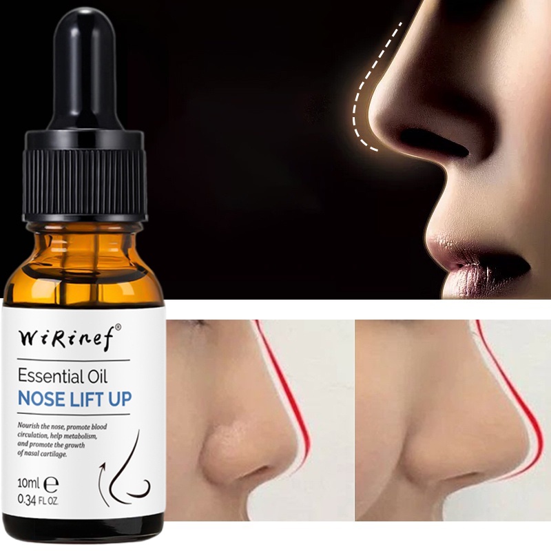 【Barang spot】Nose Lift Up essential Oil Nose Up Oil Nose Up Serum Nose Up Shaper Beauty Nose nose up clipper perawatan wajah perawatan kecantikan perawatan wajah alat Pemancung Hidung