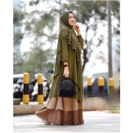 Dres Pesta Mewah Gamis Muslimah Wanita Cowok Baju Kondangan Couple Kapel/ GAMIS CERUTY JUMBO