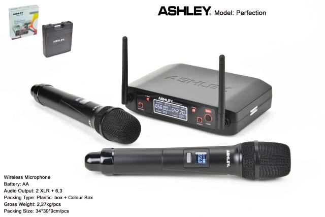 mic wireless Ashley perfection original