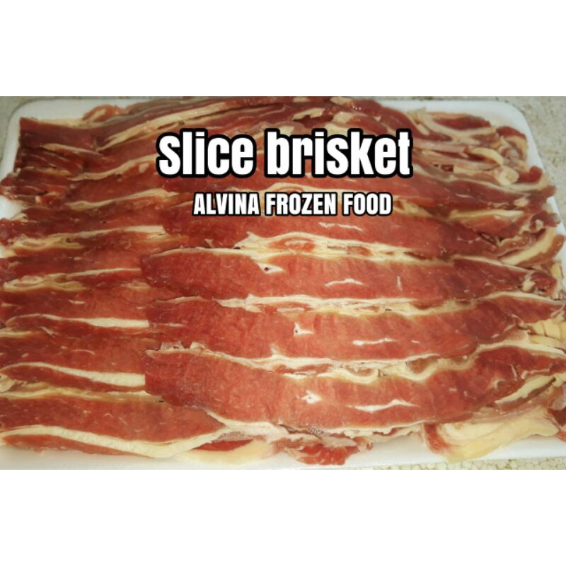 

Daging slice teriyaki brisket 500 gr