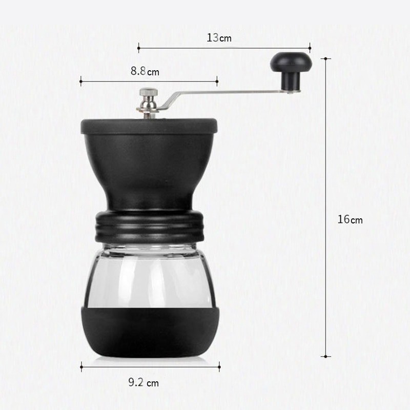 Alat Penggiling Kopi Manual Coffee Grinder - CF4146 - Black