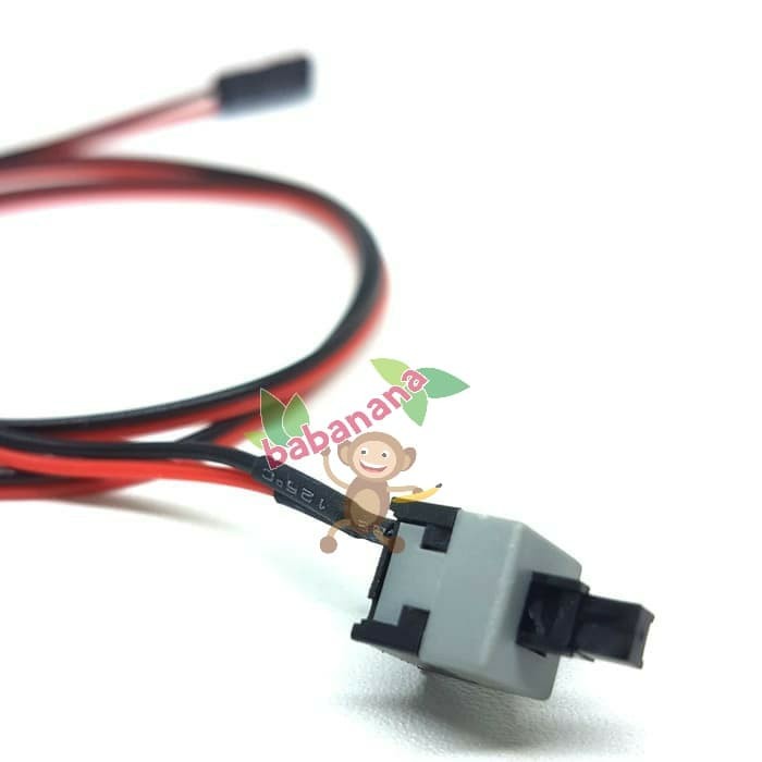 Kabel Front Panel Switch Power Reset Button untuk PC CPU Komputer