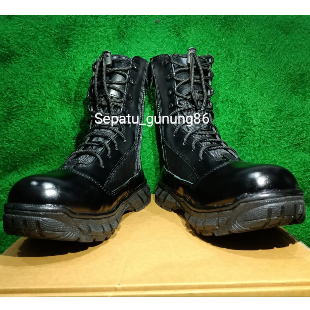 Sepatu PDL JATAH POLRI,sepatu PDL terbaru 2021 kulit Asli Original Caanggo Militery