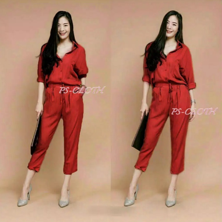 [GLFK] Jumpsuit Jumbo / Jumpsuit Wanita Jumbo / Jumpsuit Polos Jumbo / Jumbo Jumpsuit Murah