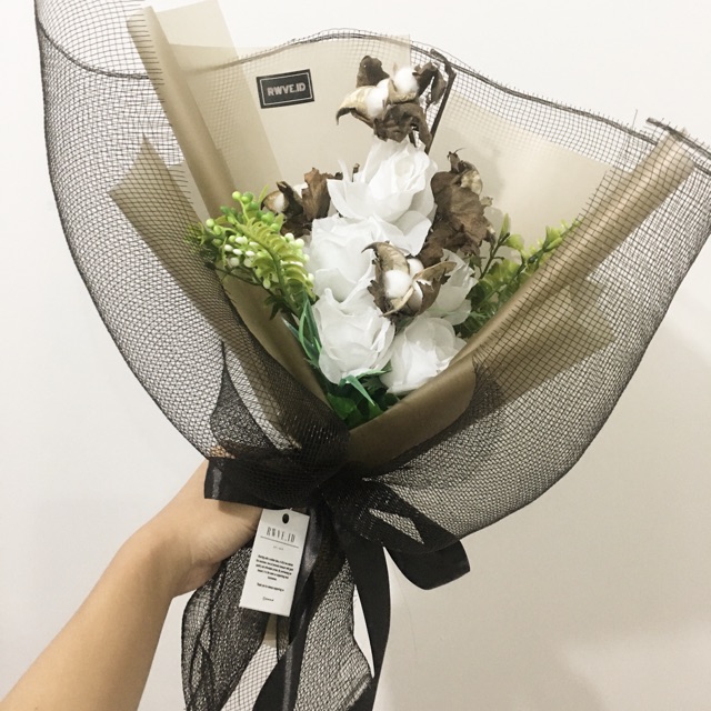 

Bucket dried flower mix artificial flower