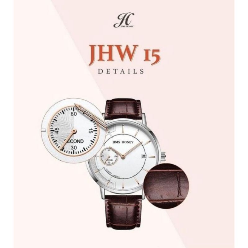 JHW 15 Jims Honey Jam Tangan Couple Murah Lucu 100% Original Free Box