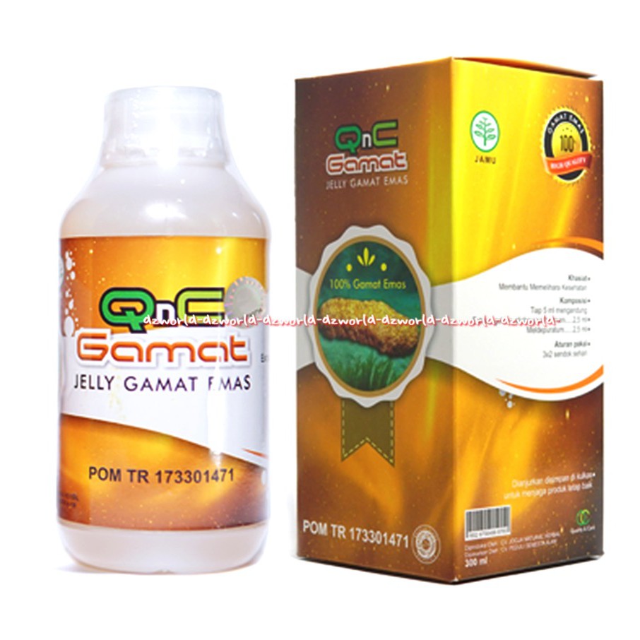 Gamat Jelly Gold 300ml Suplemen Vitamin Obat Penjaga Kesehatan Tubuh Gamad Sirup Gammat