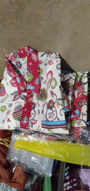 Sarimbit Couple Batik Keluarga/family Gamis Muslim Adelia Madura Hitam