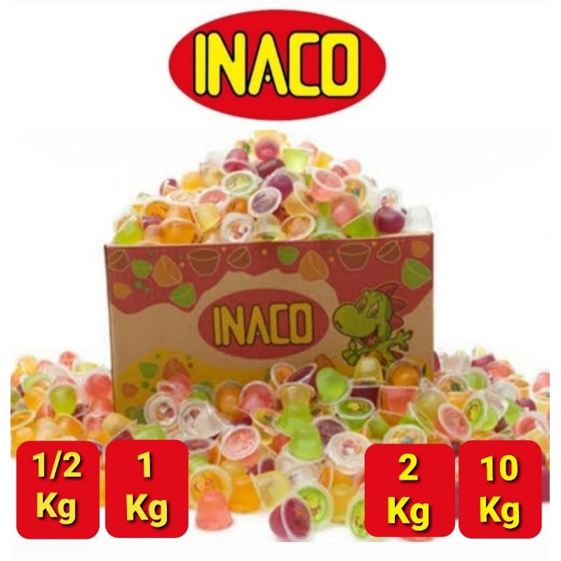 

Inaco Kiloan - Inaco Jelly - Inaco Mini Jelly - Inaco Mini Pudding - Inaco 1Kg - inaco 10Kg