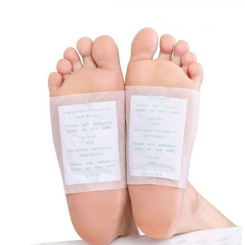 koyo kinoki gold detox kaki herbal original sepasang 2 pcs d3grosir