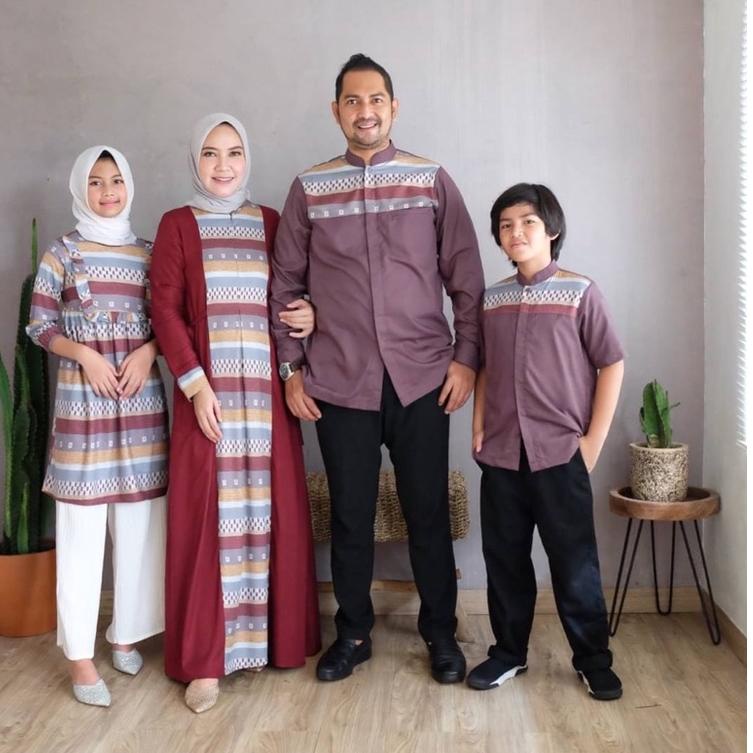 DYN - Kamila Dress Dewasa - Kamila Dress Anak - Family Set –PAD.19My22q