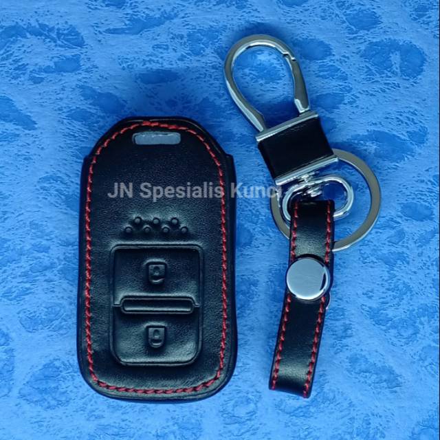 Leather key case keychain sarung kulit import Honda all new jazz, prestige, all new city