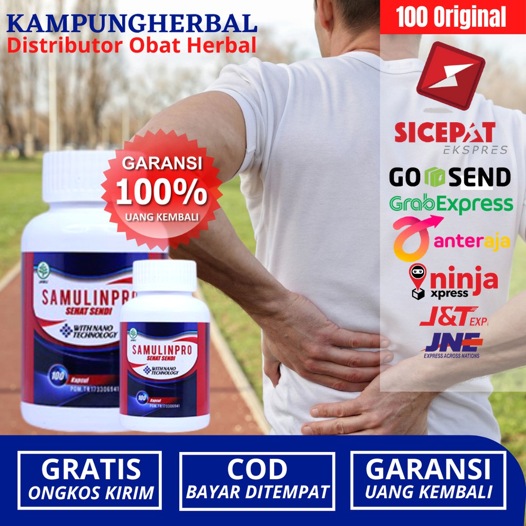 Obat Herbal LBP Low Back Pain-Nyeri Punggung-Nyeri Pinggang-Sakit Pinggang-SAMULINPRO ASLI