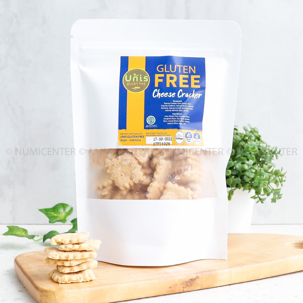 

125G CHEESE CRACKER gluten free - UNIS GLUTEN FREE