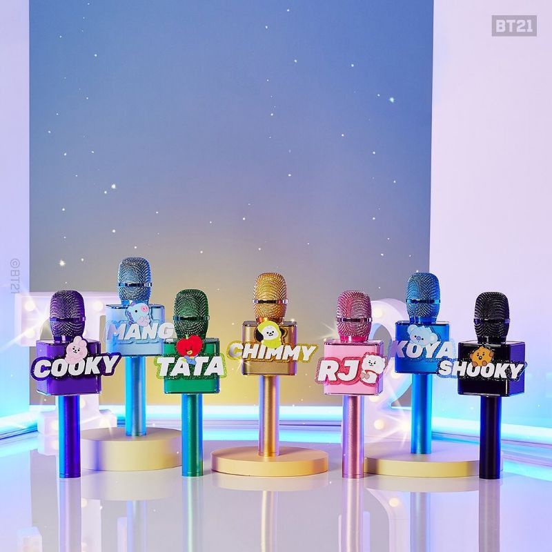 [PRE-ORDER] BT21 MICROPHONE WIRELESS BLUETOOTH OFFICIAL