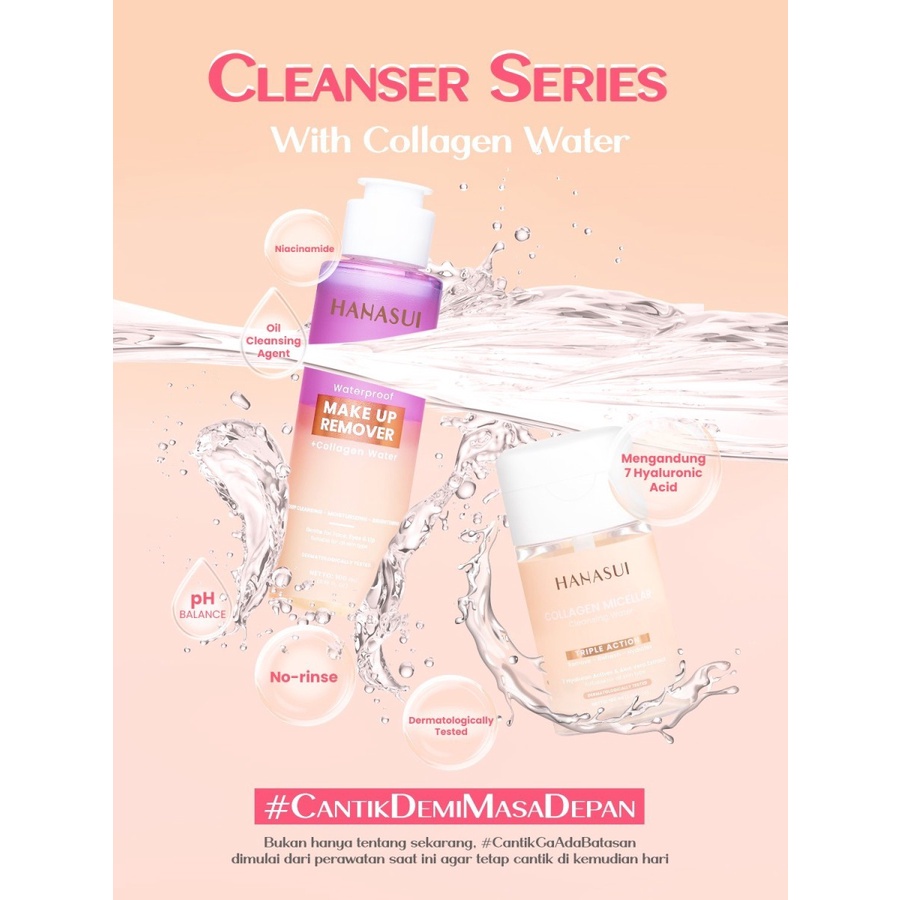 HANASUI COLLAGEN MICELLAR CLEANSING WATER 100ML