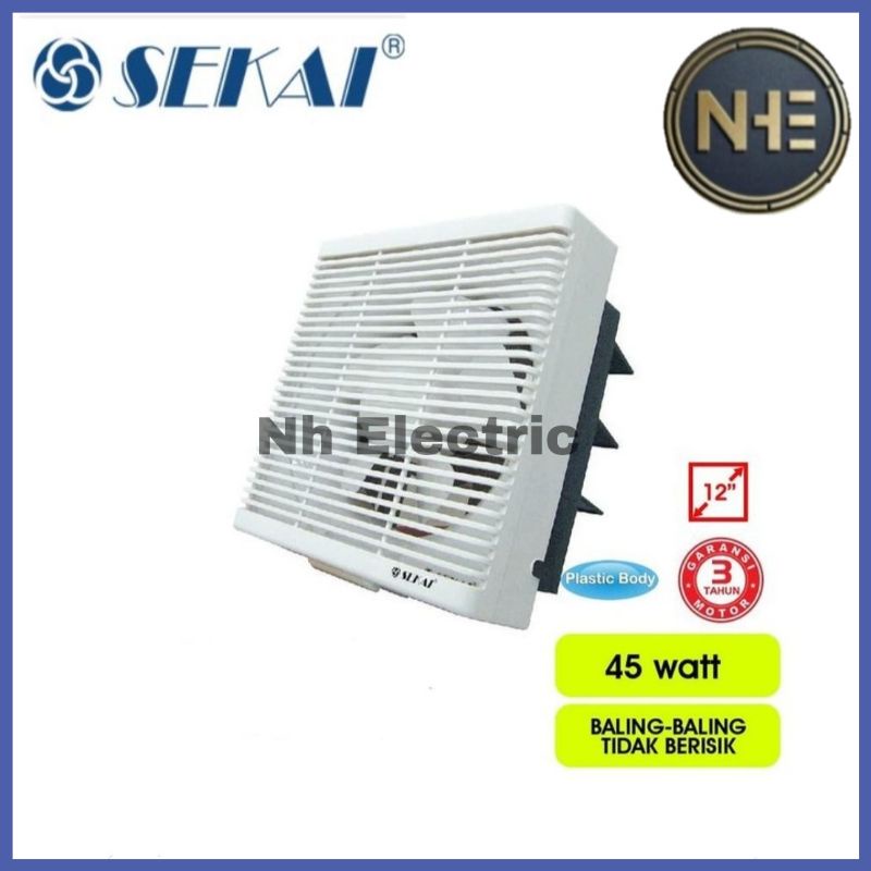 Exhaust Fan 12 Inchi Dinding Sekai - Exhaust Fan 12&quot; Tembok Sekai - Exhaust Fan 12 Inchi Dinding Sekai