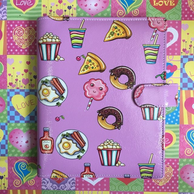 

Binder Printing Pizza Donat Ungu