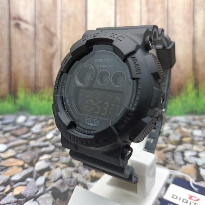 RECOMENDED DIGITEC ORIGINAL JAM TANGAN PRIA KARET DIGITEC DIGITAL DG-5021T KEREN