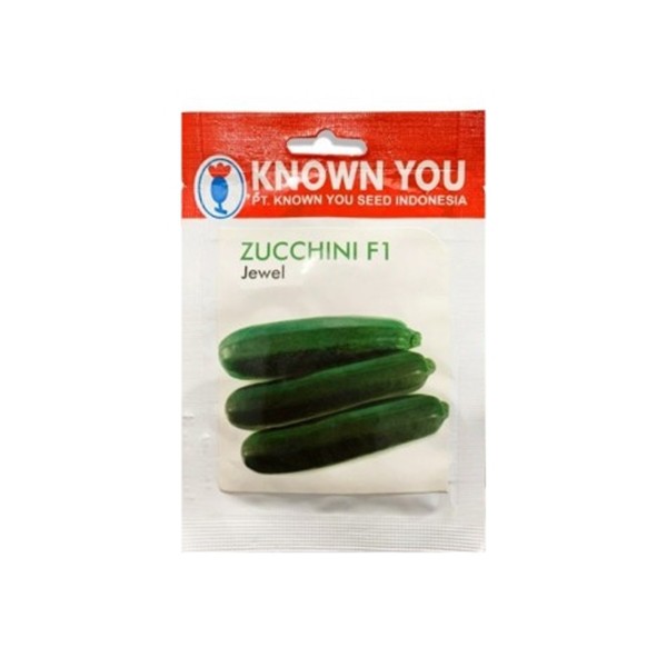 Benih Bibit Zucchini Jewel F1 Biji Known You Seed Zukini Timun Jepang