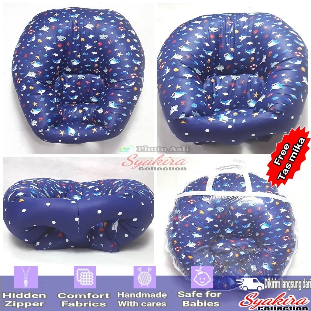 Sofa Bayi Belajar Duduk Aman Dan Empuk Sofa Bayi Bahan Katun Premium